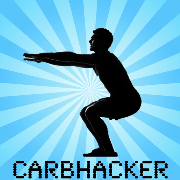 An app to calculate carb calorie offsets with squats